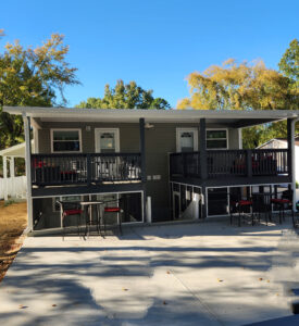 Balcony and Screen Porch